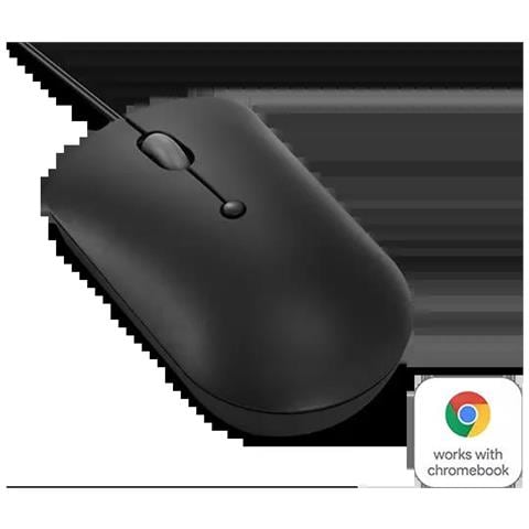 Mouse GY51D20875 Ambidestro Ottico 4 Tasti 2400 DPI Colore Nero - Foto 2