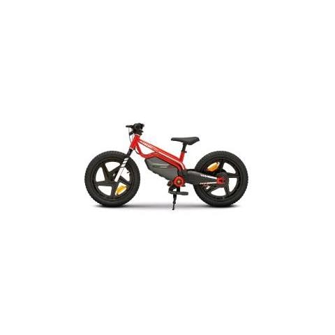 E-moto Kids Motore 150w Ruote 16"" X 2.4 3 Velocita' Selezionabili 8-12-16 Km /h Autonomia 30 Minuti Rosso - Foto 1