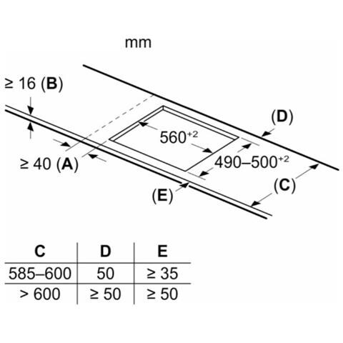 Piano Cottura 3EB967LH a Induzione 3 Zone Cottura da 59.2 cm Colore Nero - Foto 6
