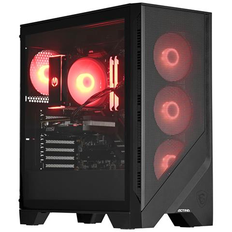 5901443406099 PC AMD Ryzen™ 5 7500F 32 GB DDR5-SDRAM 1 TB SSD AMD Radeon RX 7700 XT Midi Tower Nero - Foto 1