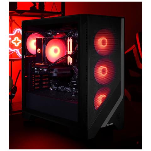 5901443406099 PC AMD Ryzen™ 5 7500F 32 GB DDR5-SDRAM 1 TB SSD AMD Radeon RX 7700 XT Midi Tower Nero - Foto 12