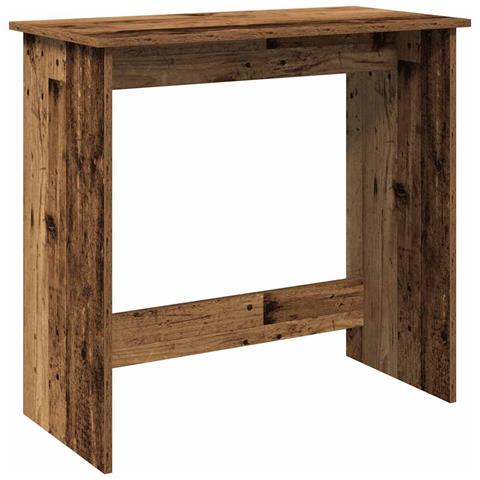 Scrivania Legno Antico 80x40x75 Cm In Truciolato - Foto 2