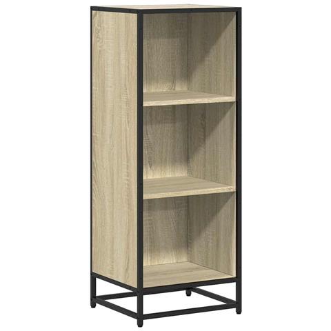 Libreria Rovere Sonoma 40x35x107,5 Cm In Legno Multistrato - Foto 2