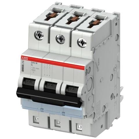 Abb 2ccs573001r0164 Interruttore Automatico Interruttore In Miniatura Tipo C 3 3 Modulo/moduli - Foto 1