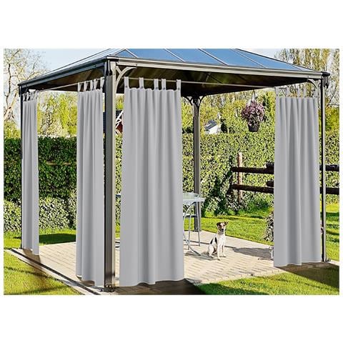 Tenda Gazebo 160x270 Per Esterno Passanti Con Bottoni Springfield Springfield Grigio - Foto 1