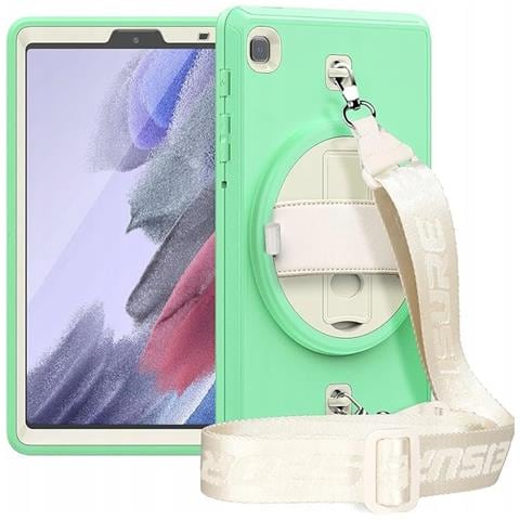 Custodia Verde Per Samsung Galaxy Tab A7 10.4"" Con Cinturino E Supporto Multifunzionale - Foto 1