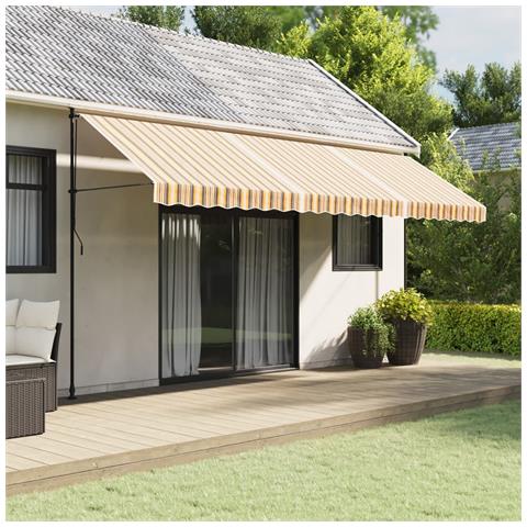 Tessuto Di Ricambio Per Tenda Strisce Multicolore 5x3,5 M - Foto 7