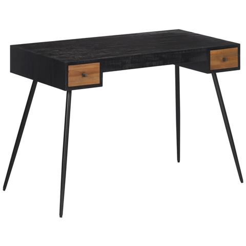 Lusso Casadino -  Scrivania 117x56,5x75 Cm In Teak Massello Di Recupero - Foto 2