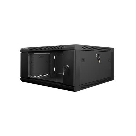 Lanberg WF01-6604-10B, Da parete, 4U, 60 kg, 17 kg, Nero - Foto 1