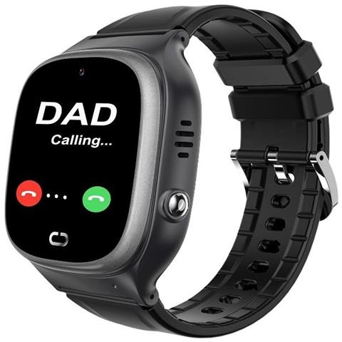 Smartwatch Per Bambini Impermeabile Con Gps E Chiamate Nero - Foto 2