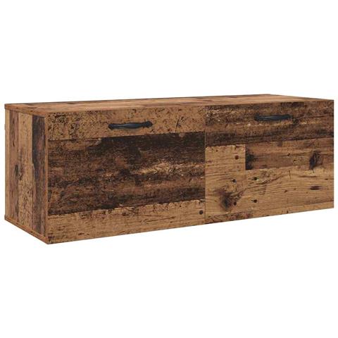 Armadietto a muro Legno antico 100 x 36.5 x 35 cm - Foto 1