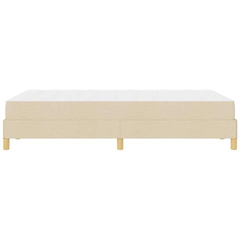 Letto a molle Crema e Marrone 120 x 190 cm - Foto 8