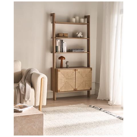 Libreria Bondi 181 Cm Marrone Chiaro - Foto 1
