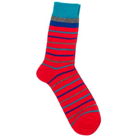 Calzini Alti In Cotone Color Sox D080m Da Uomo Dal Design Comodo E Colorato Per Uomo - Foto 3