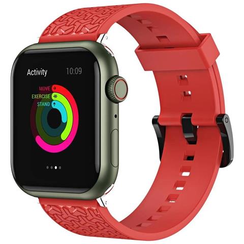Cinturino Y Per Apple Watch 7 / Se (41/40/38 Mm) Cinturino Rosso - Foto 1