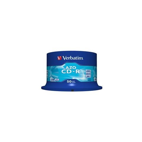 CD-R Super AZO 48x 700MB Spindle 50pz - Crystal - Foto 1