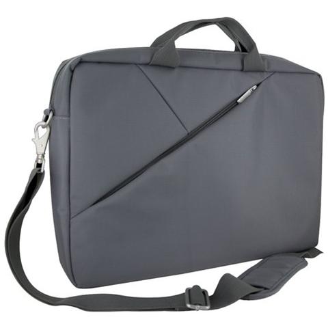 Borsa Notebook fino a 15.6" in Nylon - Grigio - Foto 2