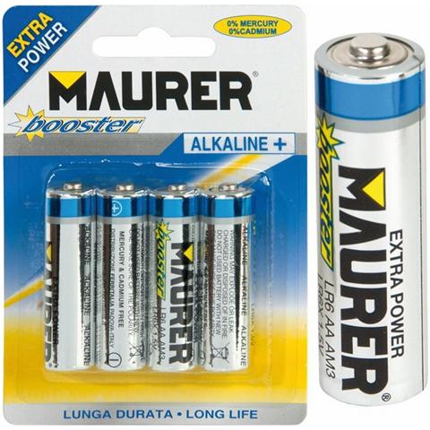 Batterie Alkaline Stilo AA-LR6X Extra Power conf. 10 Blister da 4pz (40pz) - Foto 1