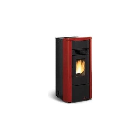 Stufa a Pellet Giusy Plus Rivestimento in Acciaio Verniciato Potenza Termica 8 kW 230 m3 Riscaldabili - Foto 2