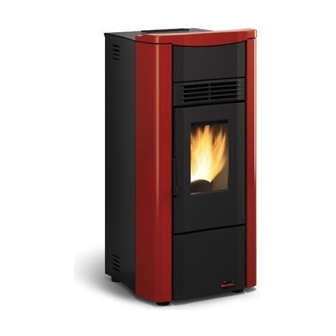 Stufa a Pellet Giusy Plus Rivestimento in Acciaio Verniciato Potenza Termica 8 kW 230 m3 Riscaldabili - Foto 5