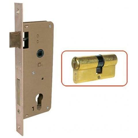 Serratura Da Infilare Per Porte In Legno Art. 200 - E 60 - Foto 2