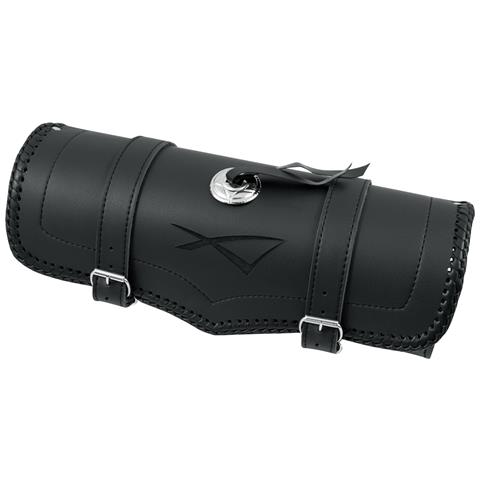 Porta Oggetti Attrezzi Documenti Custom Moto Borsa Barilotto Nero - Foto 1