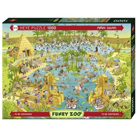 HEY29639 Puzzle 1000 Pezzi - Habitat Africano - Foto 1