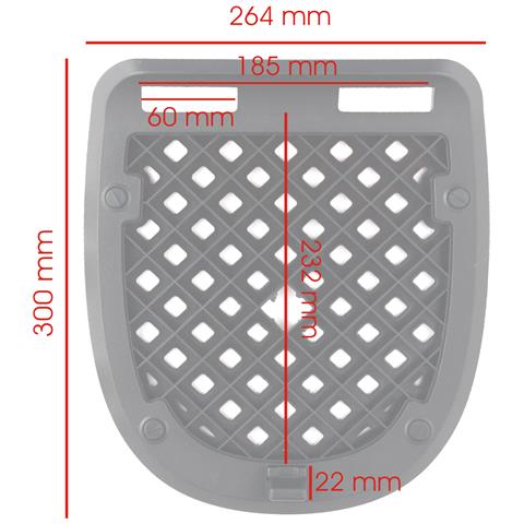 Piastra Per Bauletto Top Case Moto Scooter Baule Valigia Rigida - Foto 2