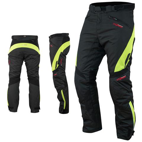 Pantaloni Impermeabile Moto Imbottitura Termica Estraibile Traspirante Fluo 42 - Foto 1