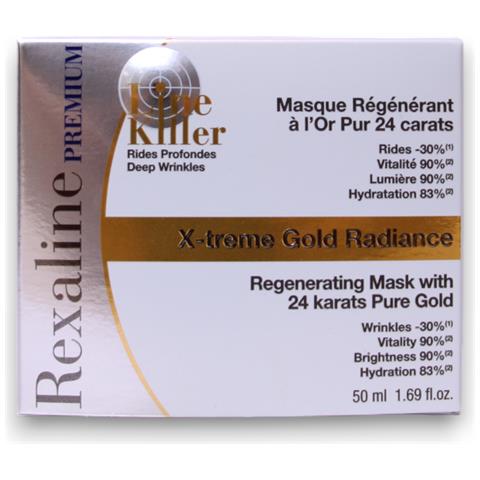 , Line Killer X-treme, Oro, Rigenerazione, Maschera Crema, Per Il Viso, 50 Ml - Foto 2