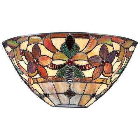 2 Lampadari Tiffany Chiari Vintage Bronzo, E14 - Foto 1