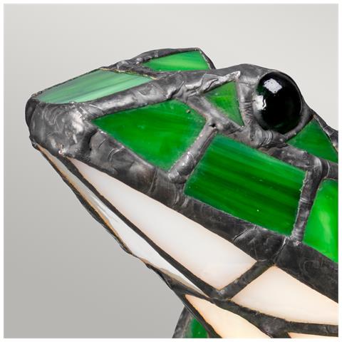 Lampada Tiffany Frog, Bronzo Vintage, G9 - Foto 2