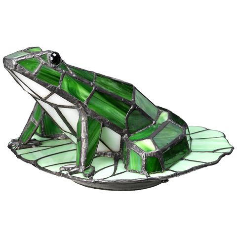 Lampada Tiffany Frog, Bronzo Vintage, G9 - Foto 6