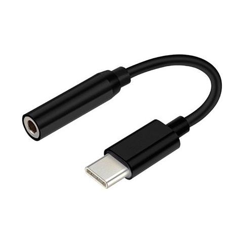 A109-0348 cavo di interfaccia e adattatore USB C 3,5 mm Nero - Foto 1