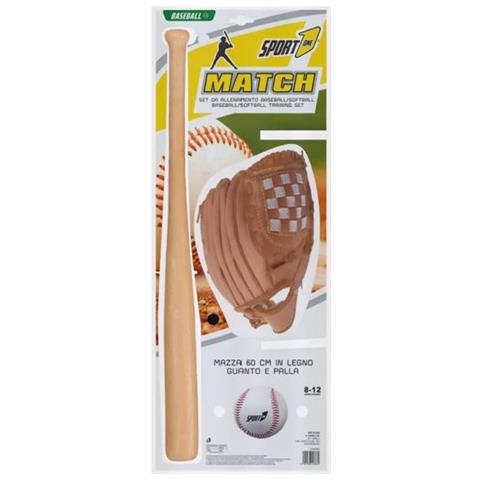Set Baseball 70450001 Sport One Match - Foto 1