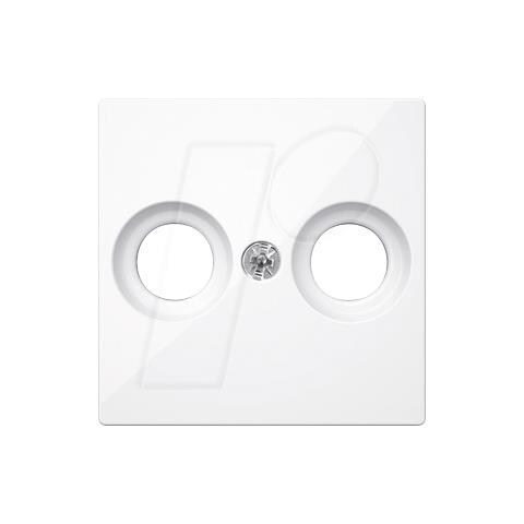 El Sm 41220325 - System M Zentralplatte Antennendose Aktivwei (meg4122-0325) - Foto 1