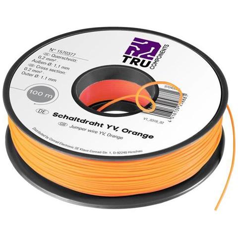 Conrad 1564676 Cavo Per Ponticello Punta Solida 1 - Foto 1