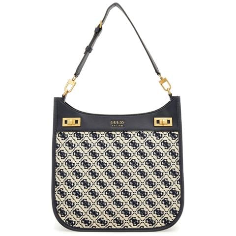 Katey Ja787004 Borsa A Mano E Tracolla Donna Blu Logato - Foto 1