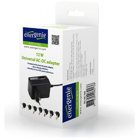 Adattatore Ca-cc Universale 12w Eg-mc-008 - Foto 2
