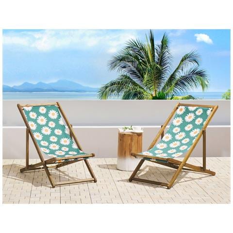 Teli Da Sdraio Anzio /avellino 113 X 44 Cm Multicolore - Foto 1