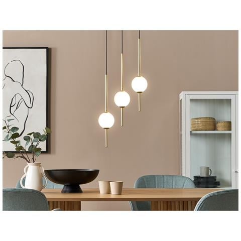 Lampadario A Led Shannon Metallo Oro - Foto 1