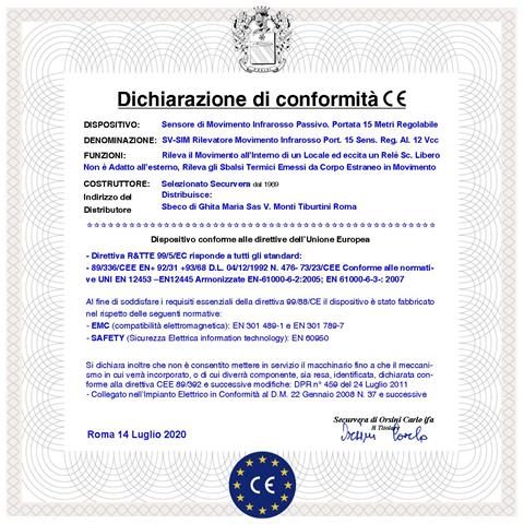 Antifurto Kit Impianto Casy Centrale A 5 Zone 2 Contatti Magnetici Per Infissi Non Ferrosi 3 Sensori Di Movimento Infr - Foto 5