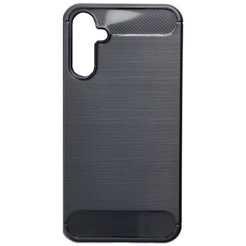 Custodia B-case Tpu Silicone Cover Case Per Samsung Galaxy A55 5g A556 Carbon Metal Black - Foto 2