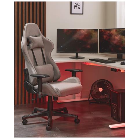 Sedia Da Gaming Warrior Tortora - Foto 1