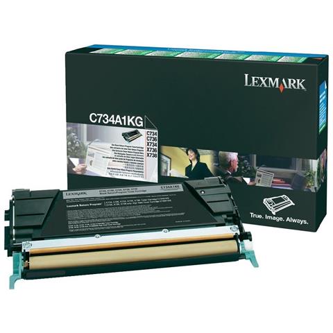 C734a1kg Toner Originale Nero Per C734 C736 X734 X736 X738 X746 X748 - Foto 1