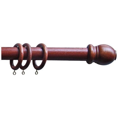Scorritenda Legno A Strappo D23mm 180cm Con Anelli Ciliegio Emmegi - Foto 1