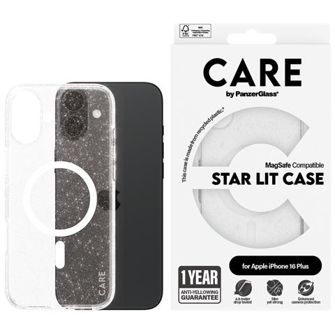 CARE by PG White MagS iPhone16 6.7 custodia per cellulare Cover Trasparente - Foto 4