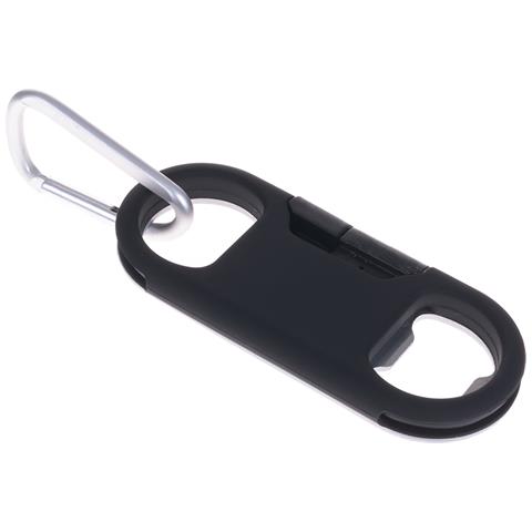 Dam Cavo Di Collegamento Iphone  Con Apribottiglia 39 Cm. Colore Nero - Foto 3