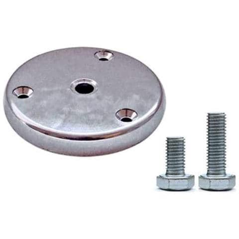 Flangia Di Fissaggio In Plastica D75 Con 2 Viti Finitura Cromo - Foto 1