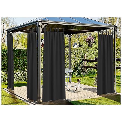 Tenda Gazebo 160x270 Per Esterno Passanti Con Bottoni Springfield Springfield Antracite - Foto 1